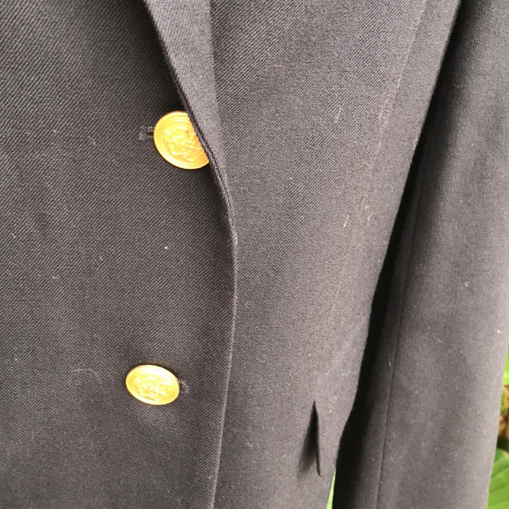 Talbots Wool Power Shoulder Jacket - image 4